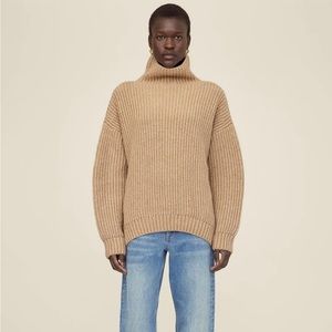 Anine Bing Sydney Sweater - XS - Camel